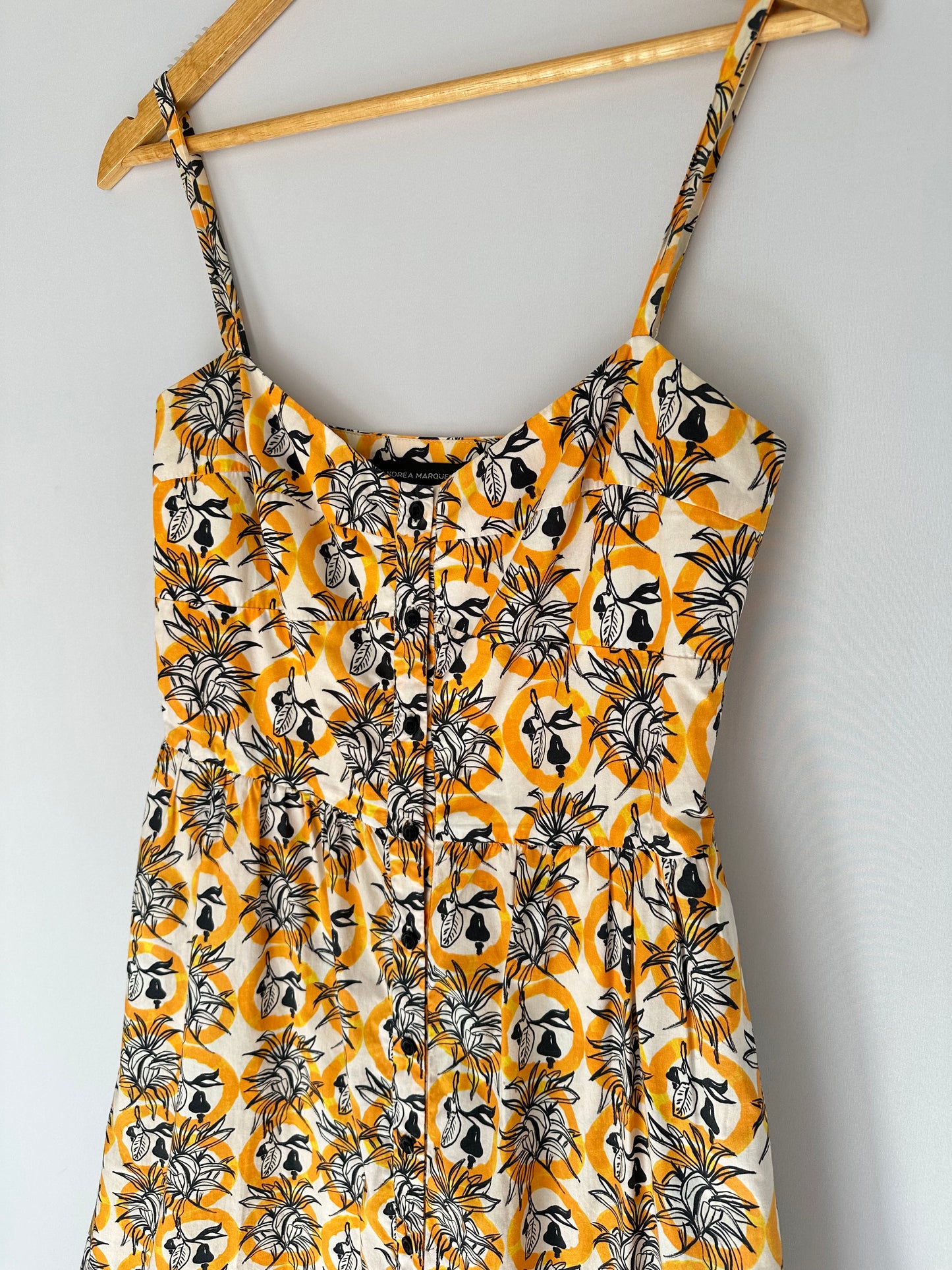 Andrea Marques · Vestido midi alcinha