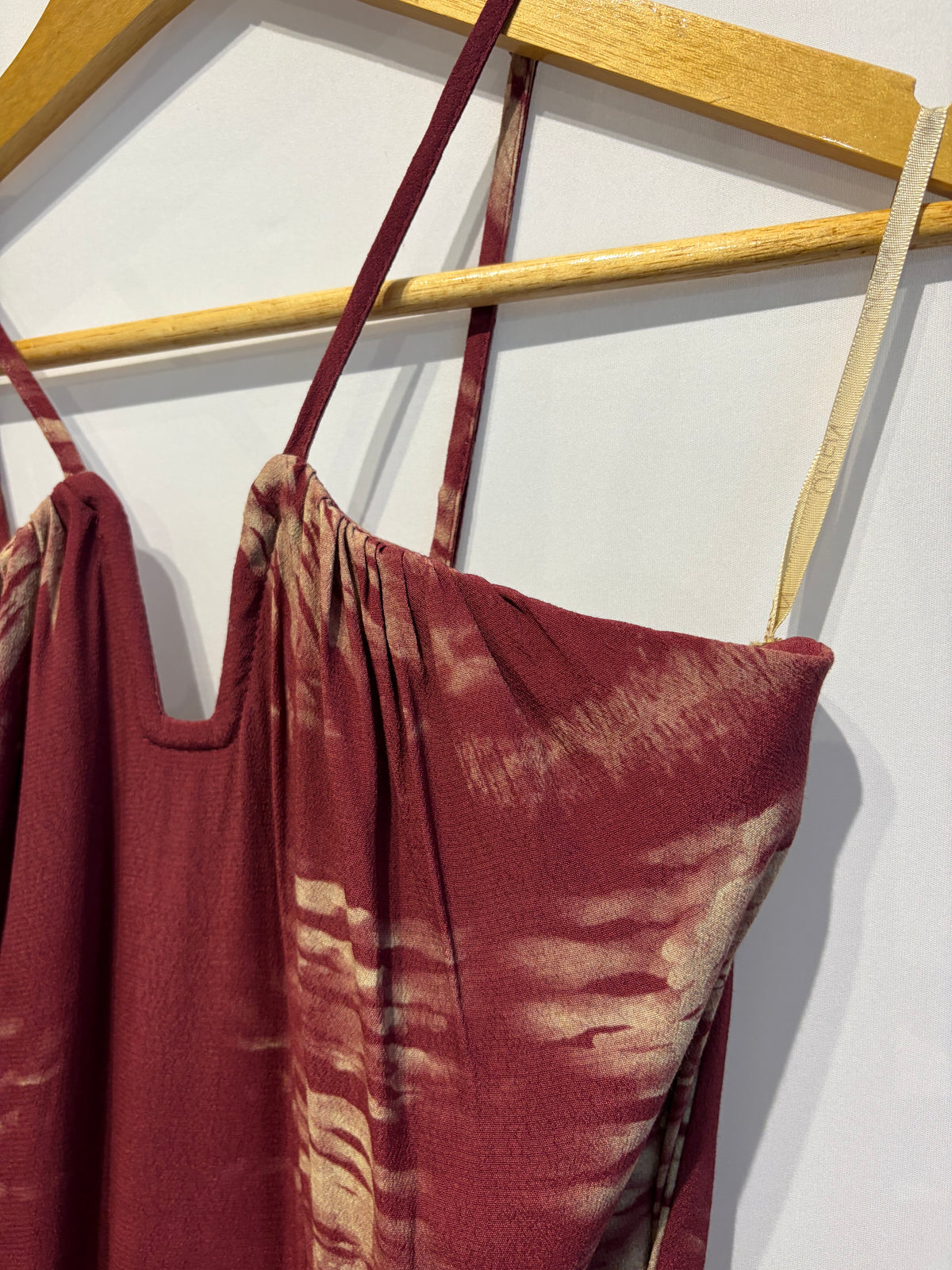 Open · Vestido longo alcinha