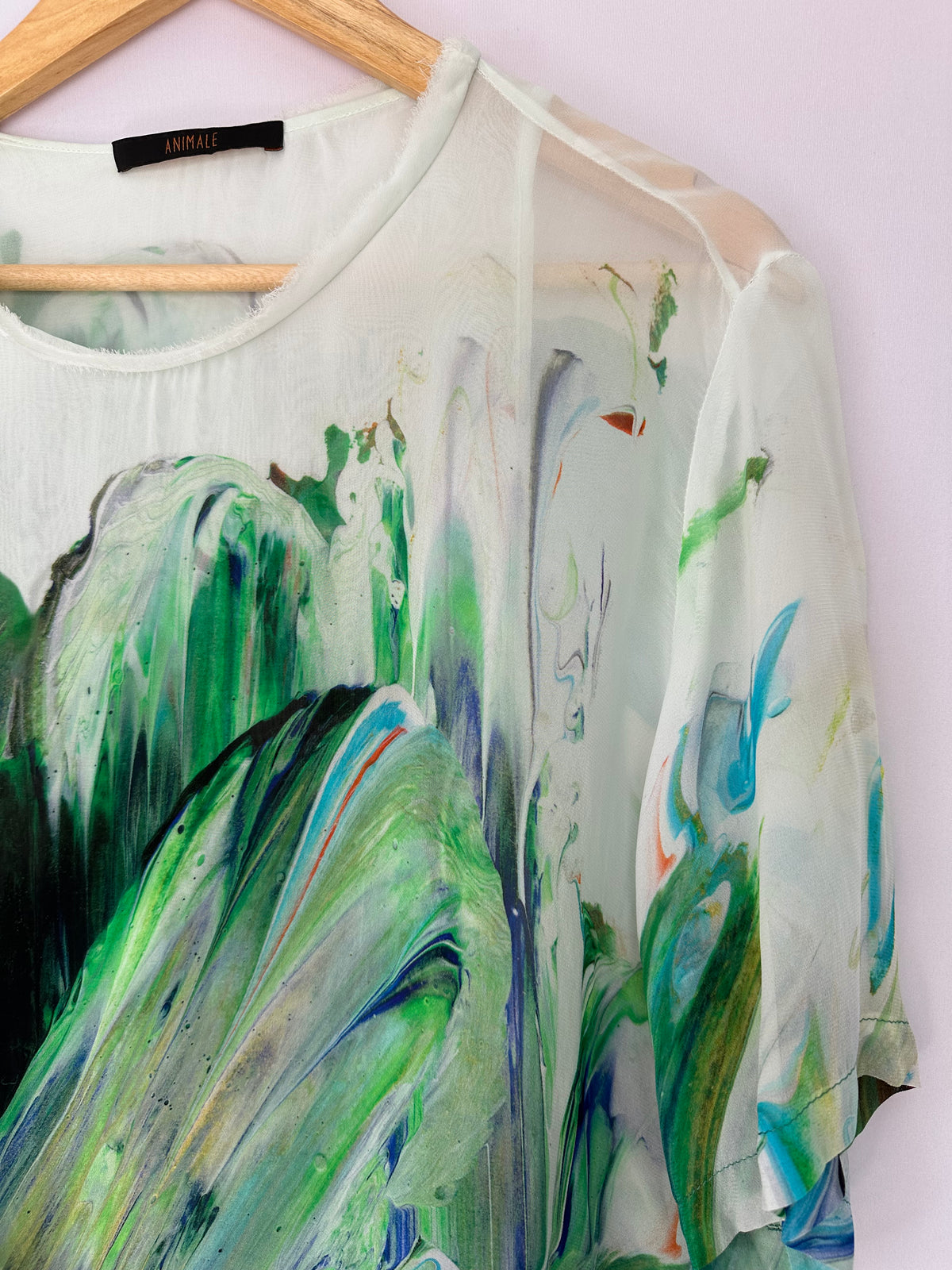 Animale · Blusa soltinha – verde – Tam. P