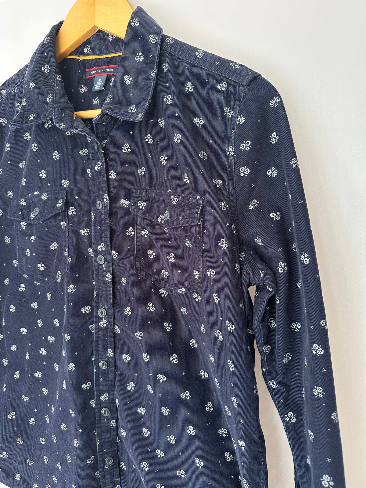Tommy Hilfiger · Camisa em veludo cotelê