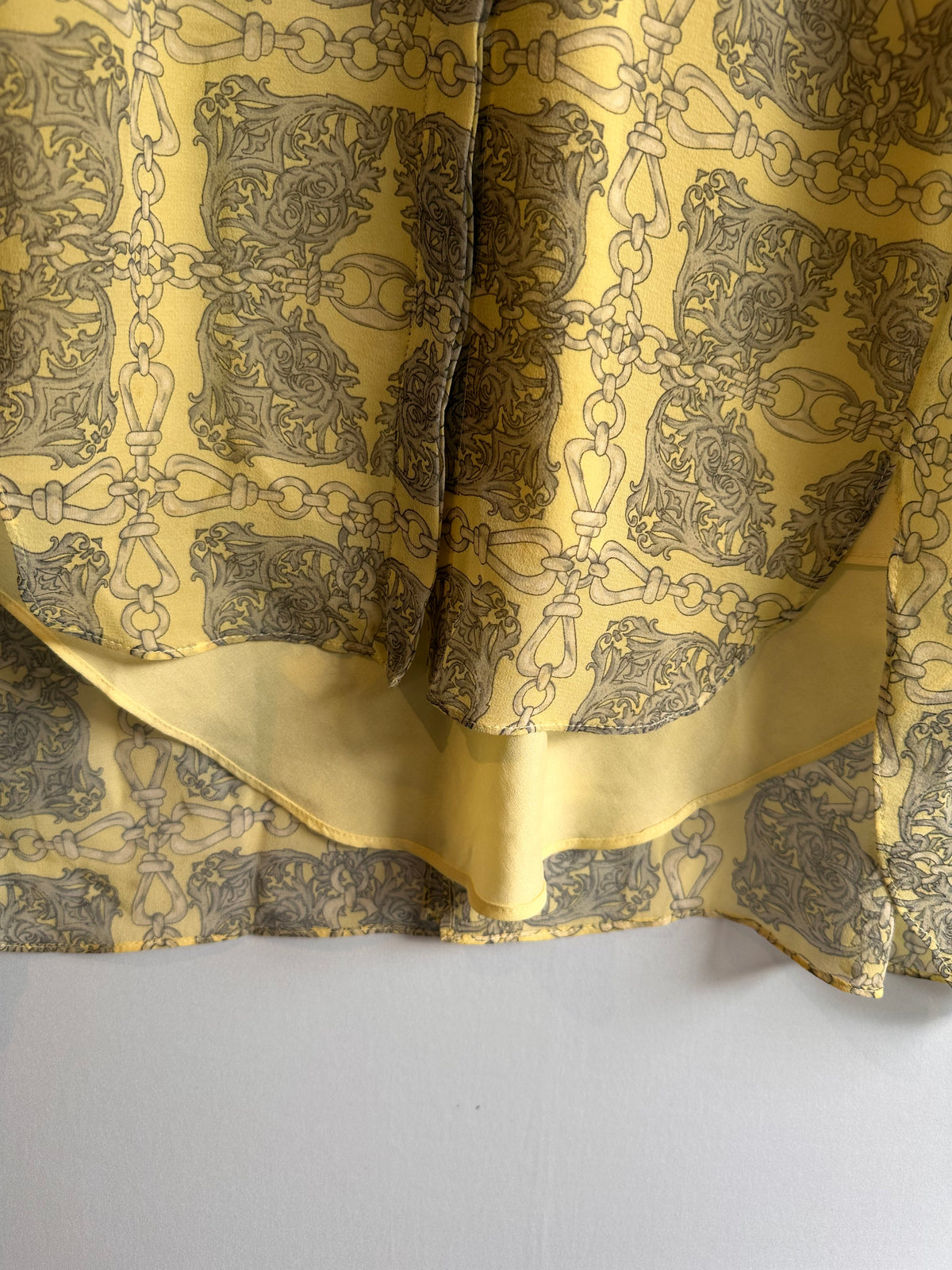 Le Lis Blanc · Vestido chamise mídi com combinação – amarelo – Tam. M