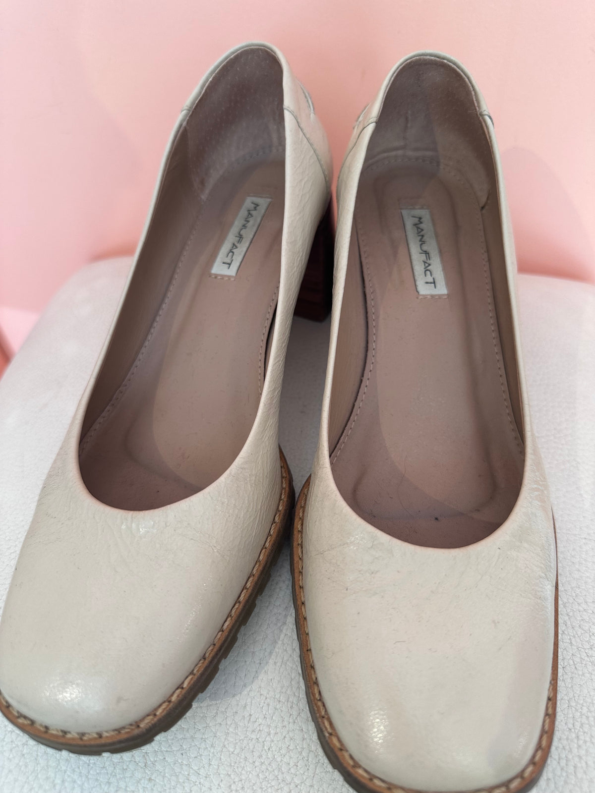 Manufact · Sapato – off-white