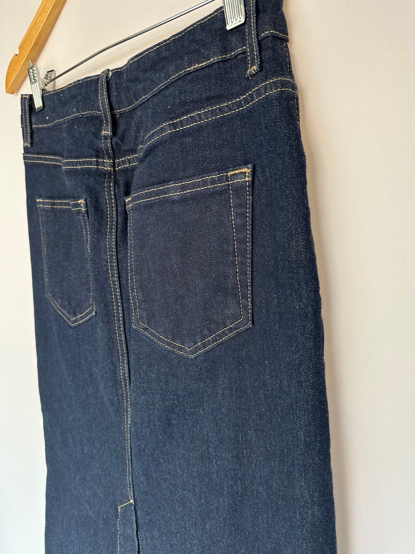 Zara · Saia longa em jeans