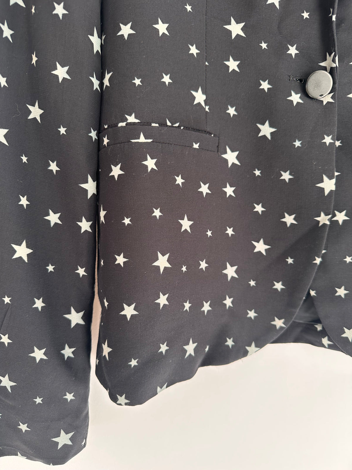Zara · Blazer estrelas – marinho com estrelas – Tam. P
