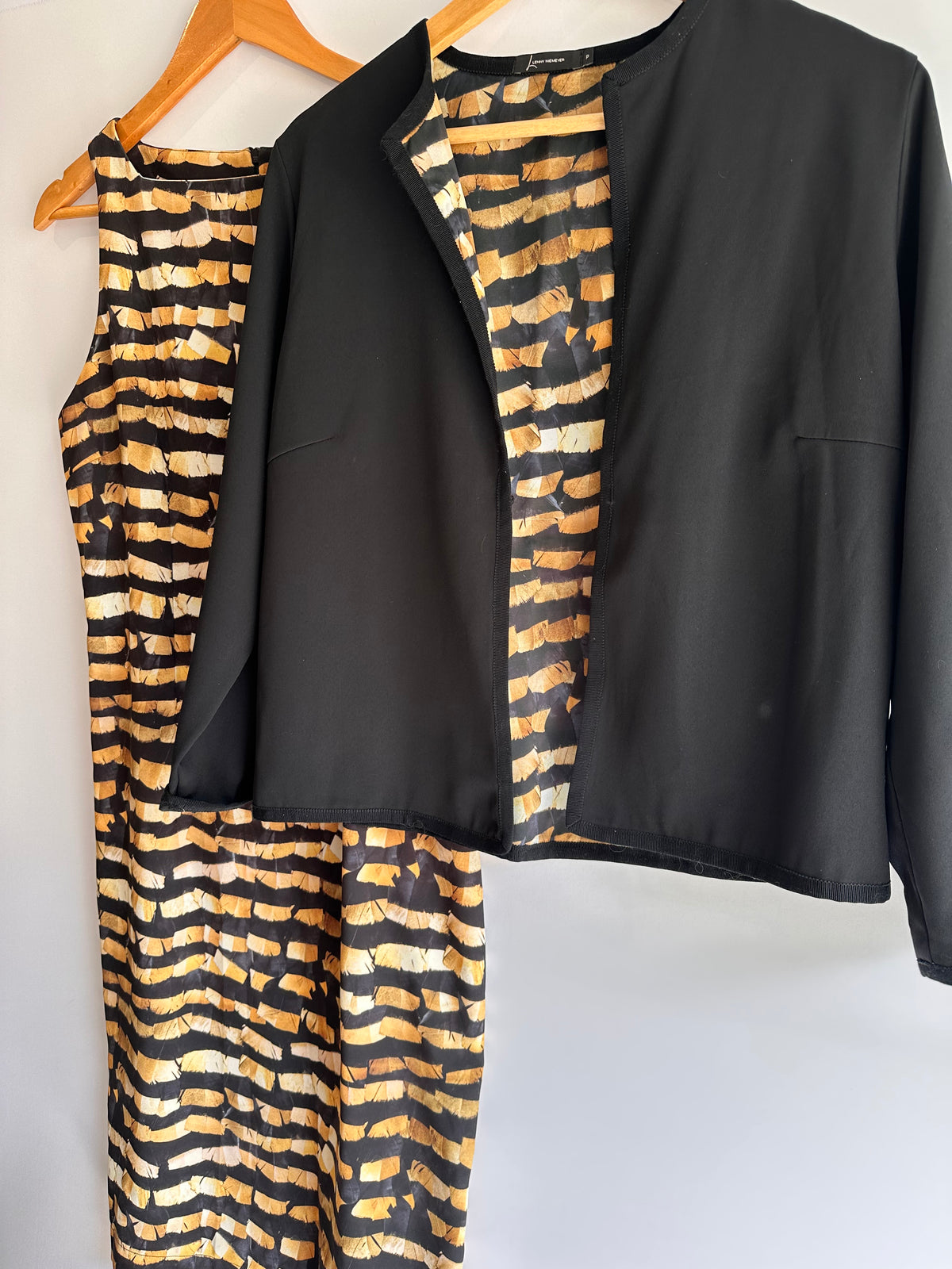 Lenny Niemeyer · Casaqueto conjunto vestido – preto – Tam. P