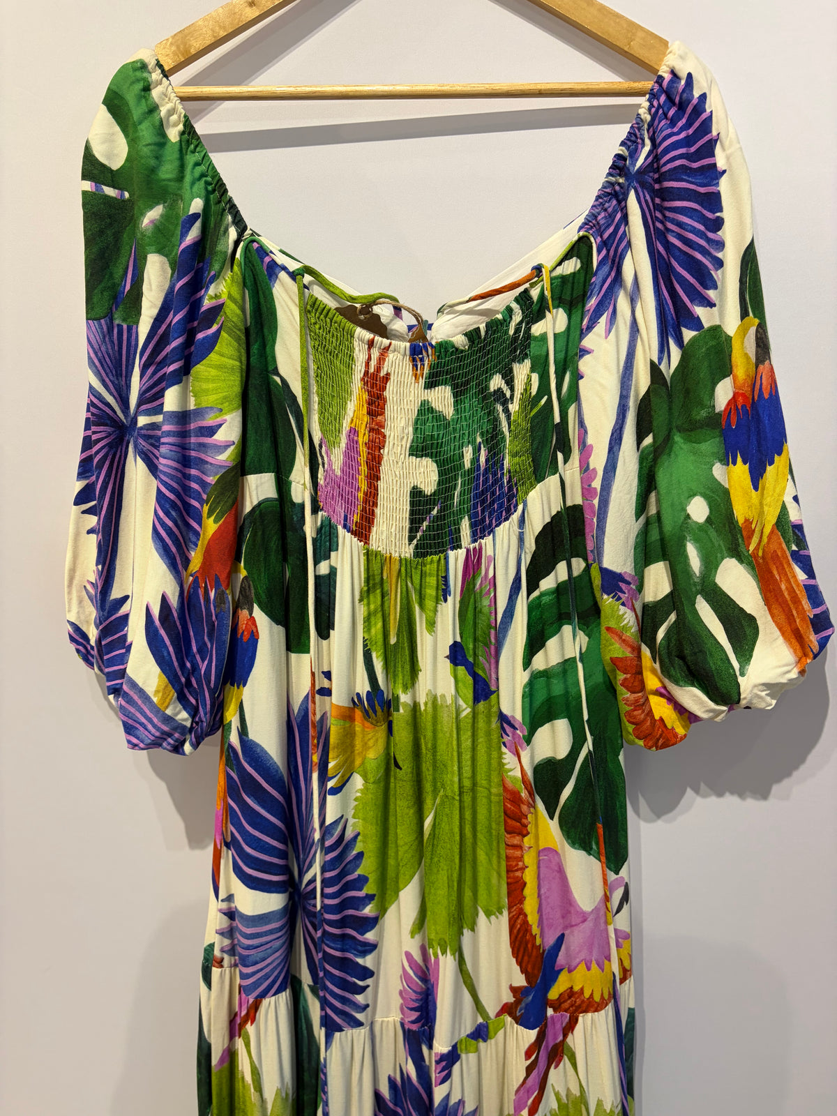 Farm · Vestido longo