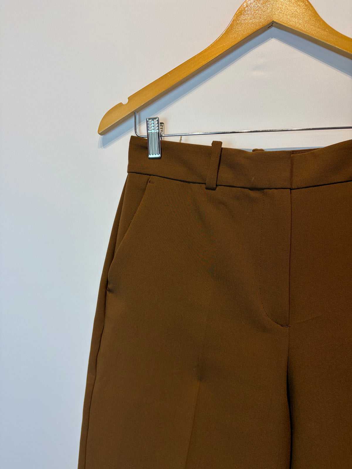 Zara · Calça social reta conjunto