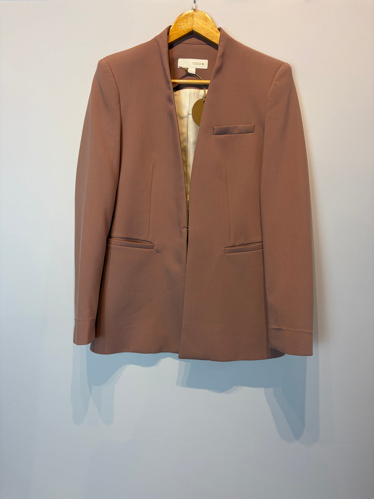 Zara · Blazer sem lapela