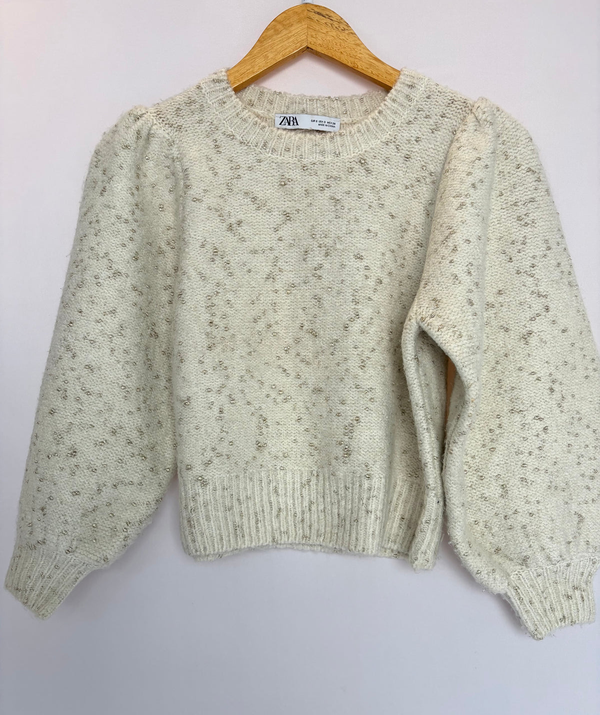 Zara · Blusa em tricô