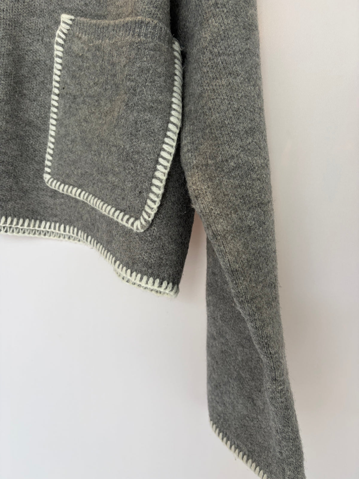 Zara · Casaqueto com pesponto