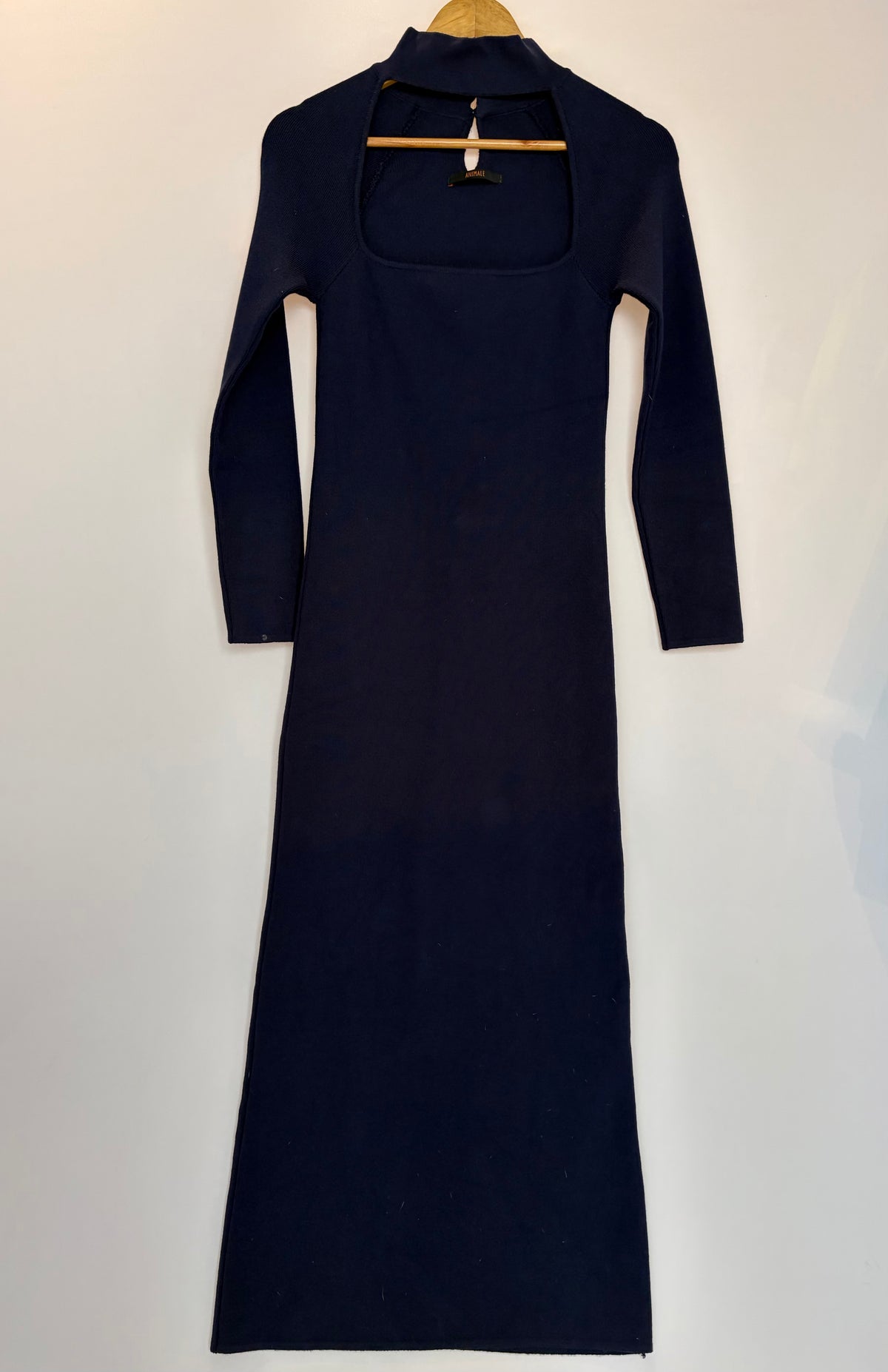 Animale · Vestido mídi com decote