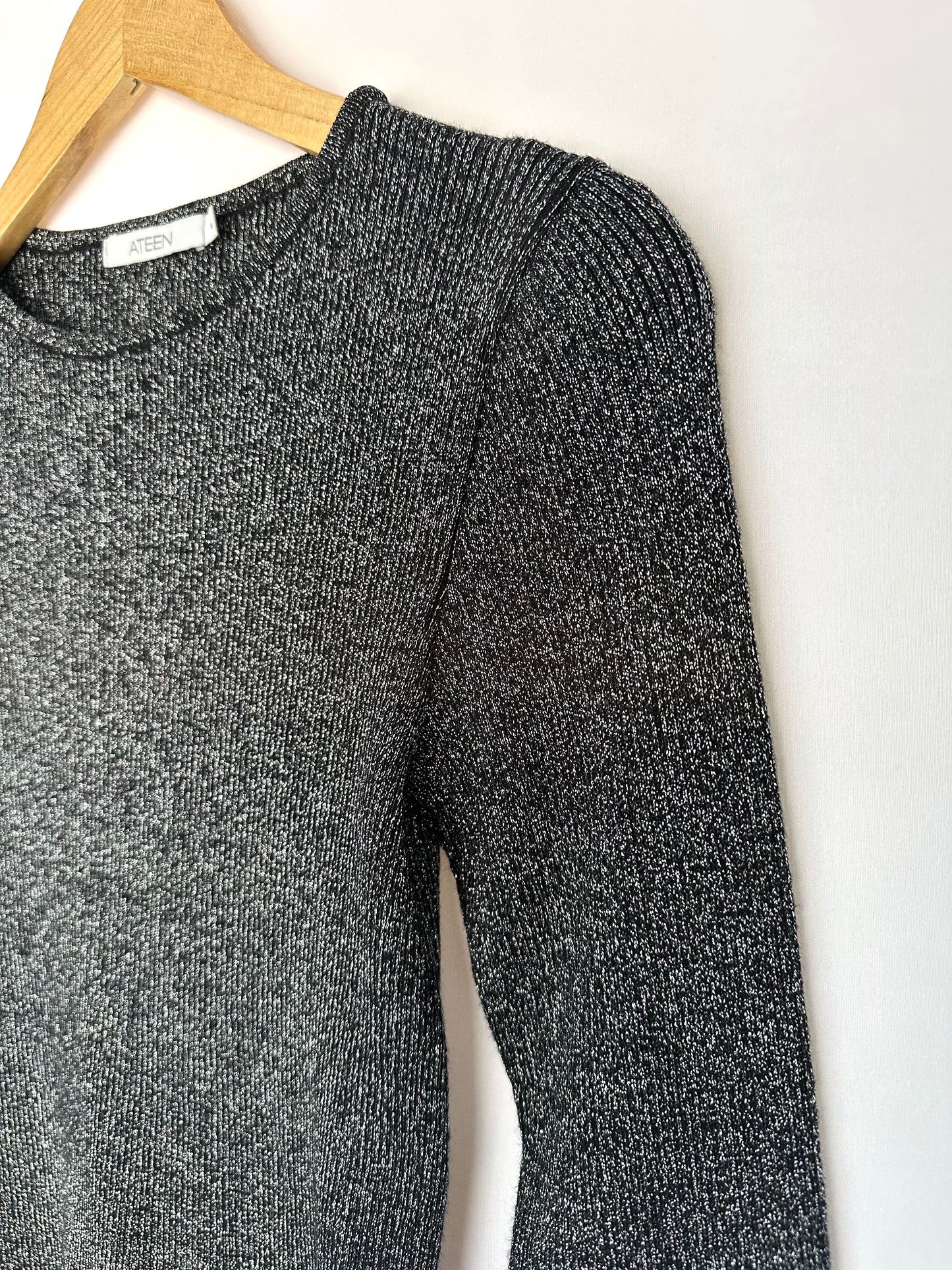 Ateen · Blusa manga longa lurex