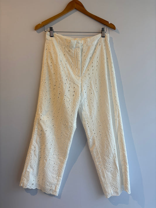 Zara · Calça em laise