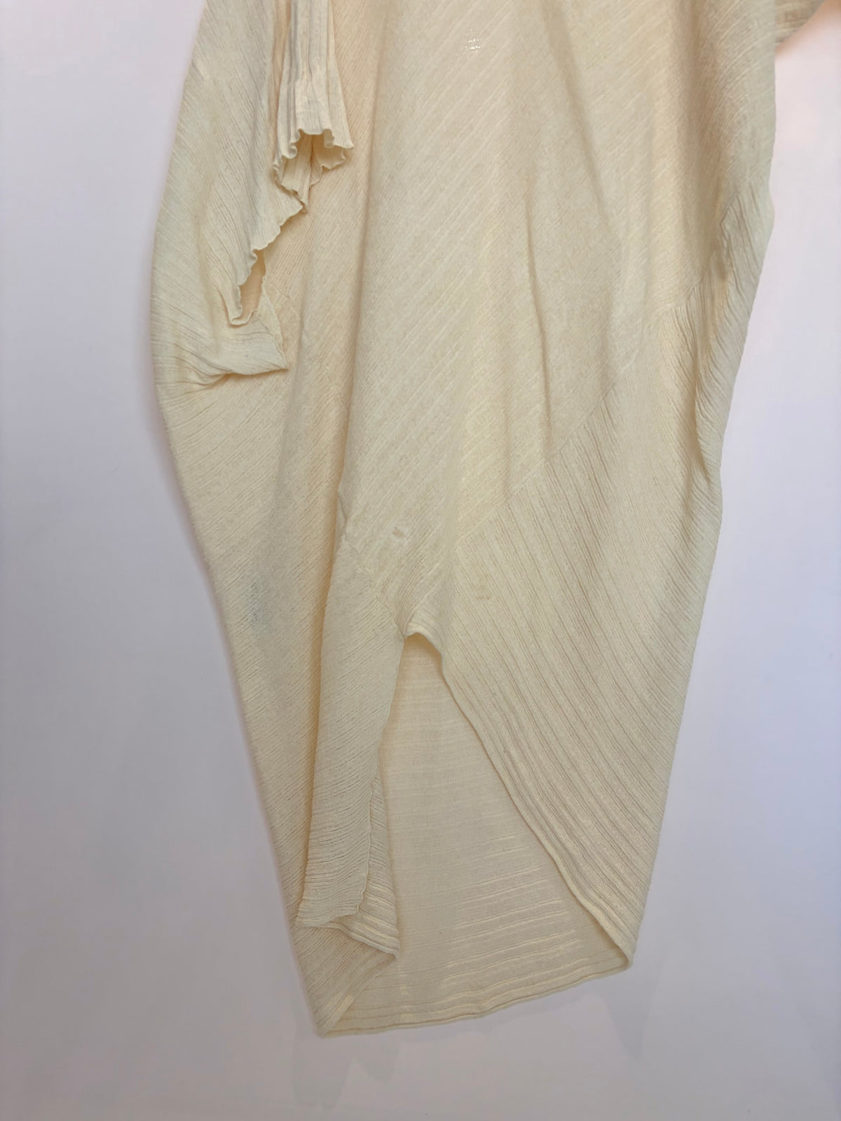 Zara · Vestido em tricô – bege – Tam. GG