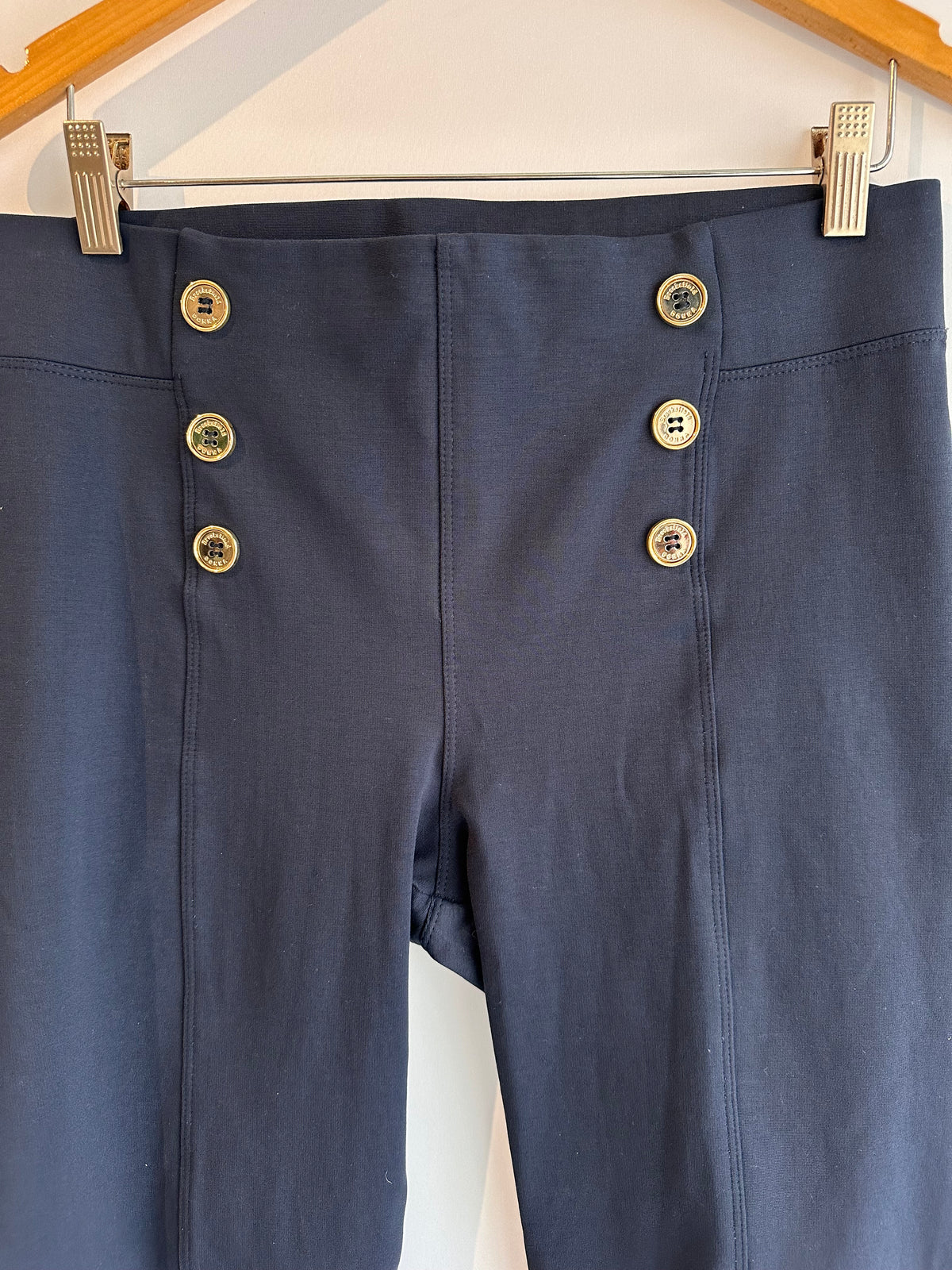 Brooksfield Donna · Legging com botões dourados – Tam. G