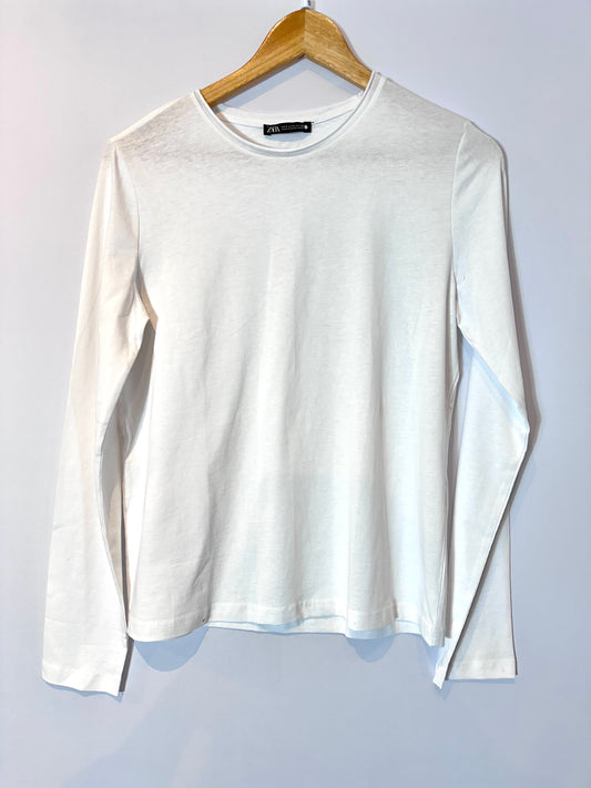 Zara · Blusa manga longa