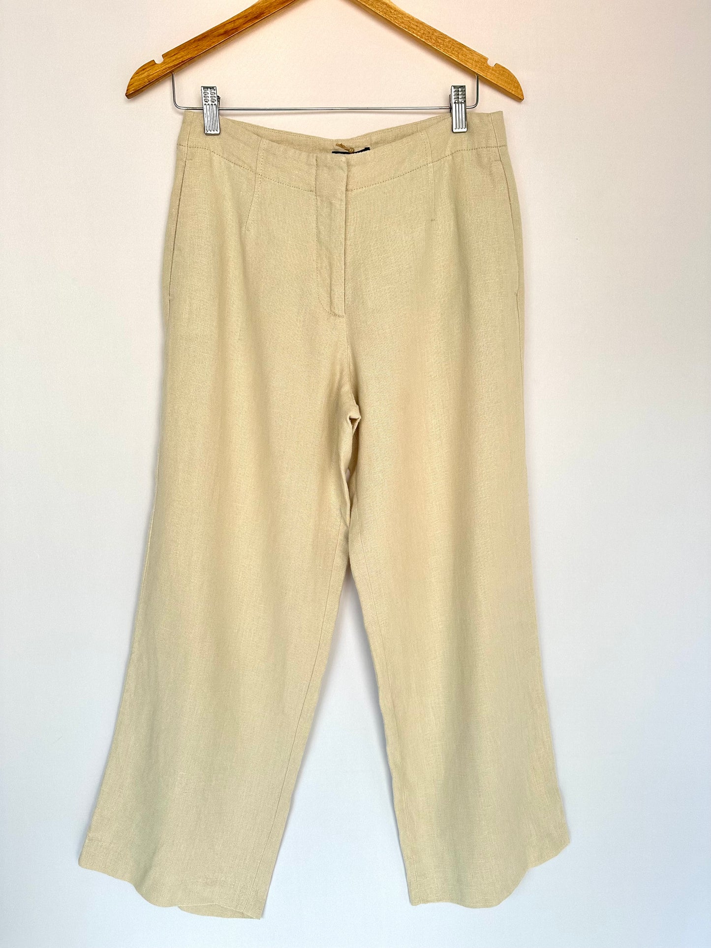 Massimo Dutti · Calça modelagem ampla