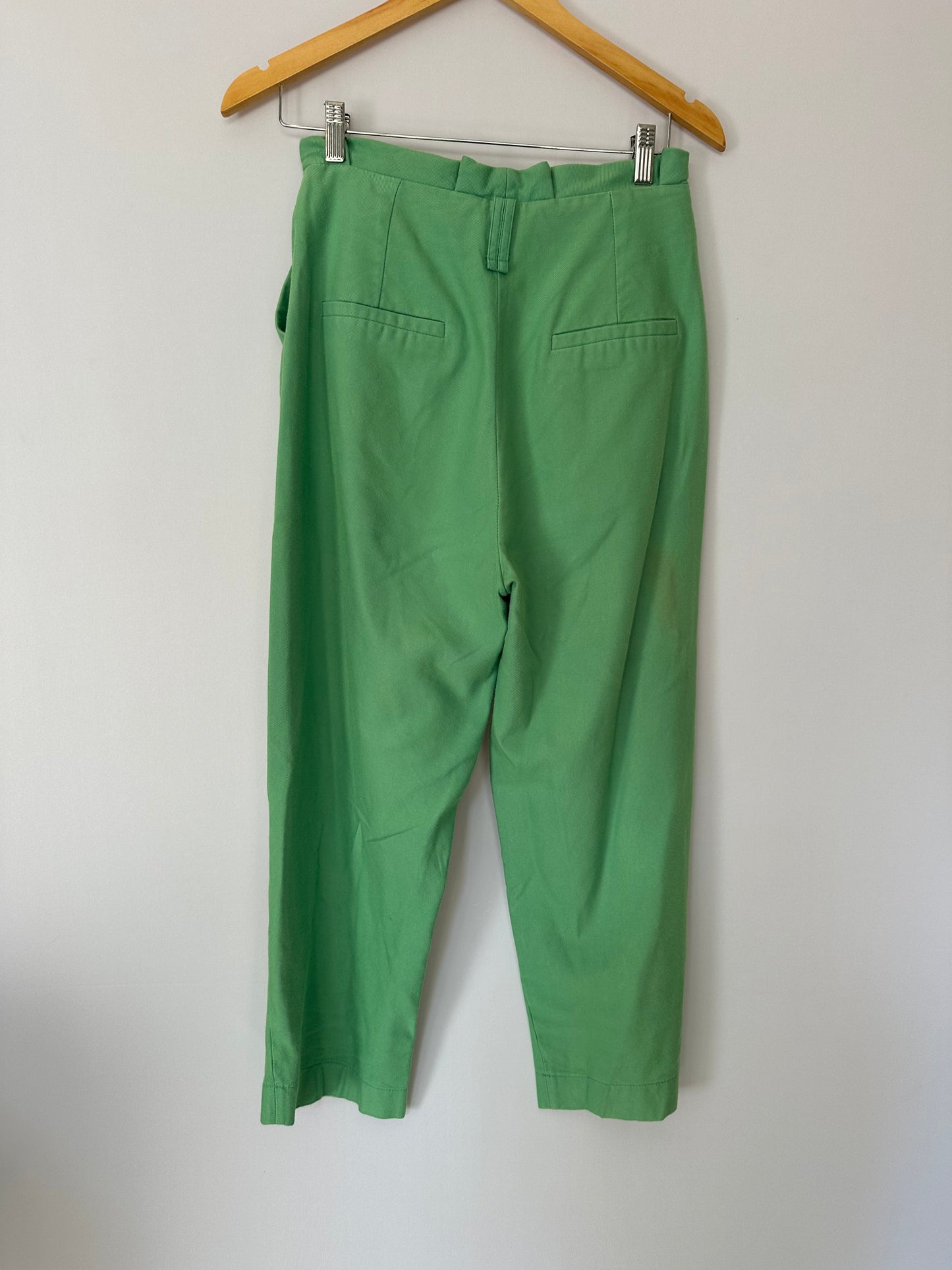 Nv · Calça cenoura verde