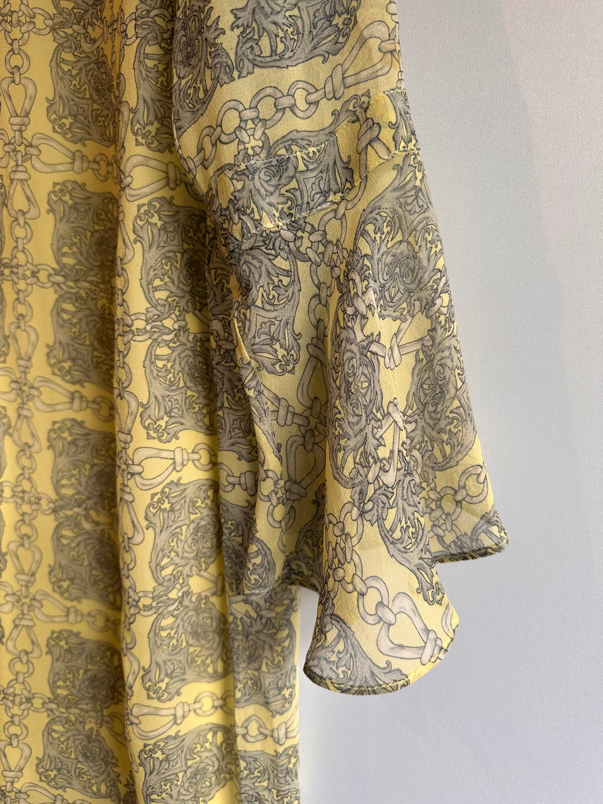 Le Lis Blanc · Vestido chamise mídi com combinação – amarelo – Tam. M