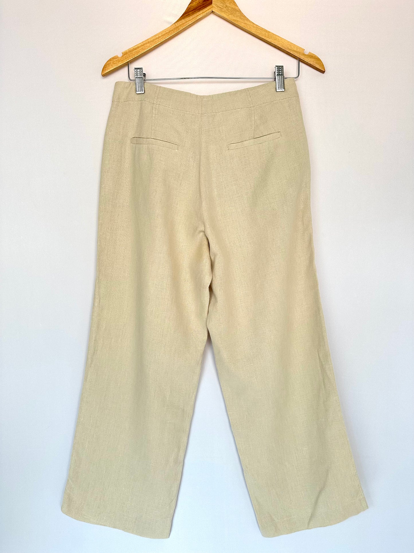 Massimo Dutti · Calça modelagem ampla