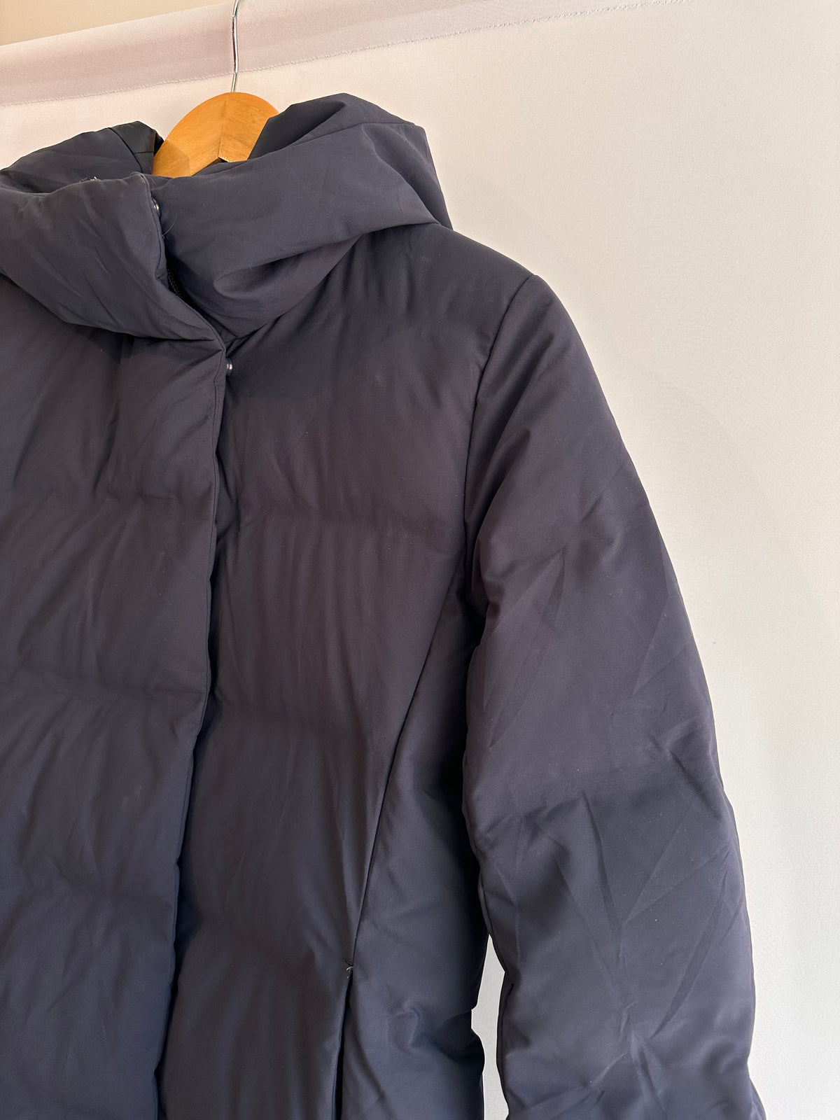 Uniqlo · Casaco impermeável longo – marinho – Tam. PP