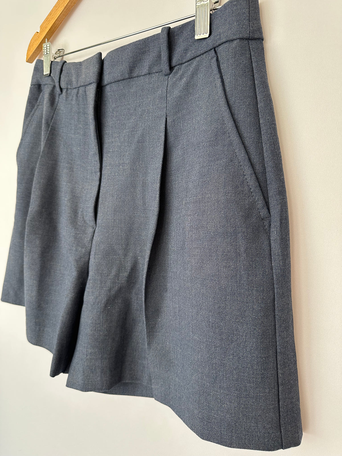 Zara · Short social – azul – Tam. G