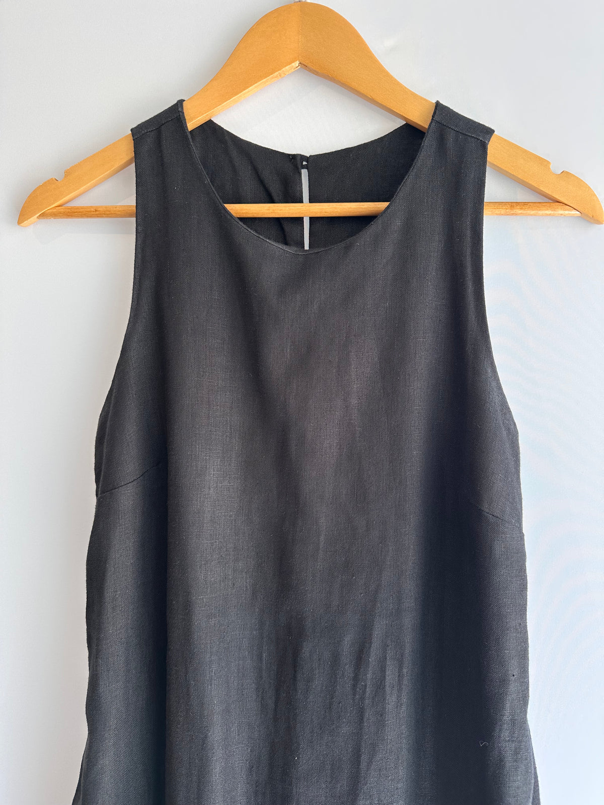 Detrave · Vestido longo sem manga – preto – Tam. P