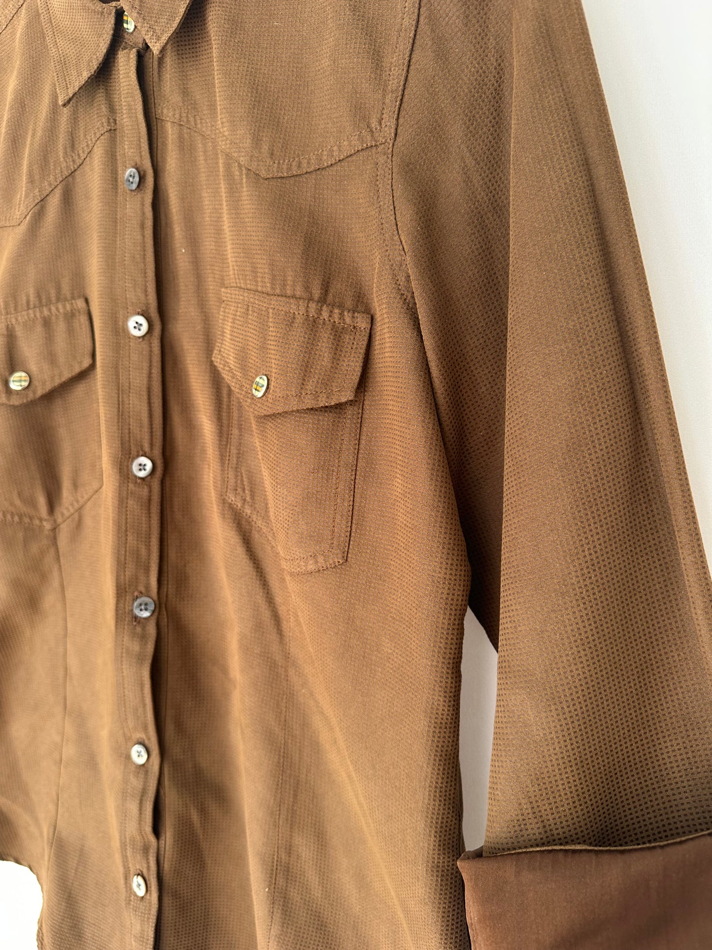 Richards · Camisa em veludo