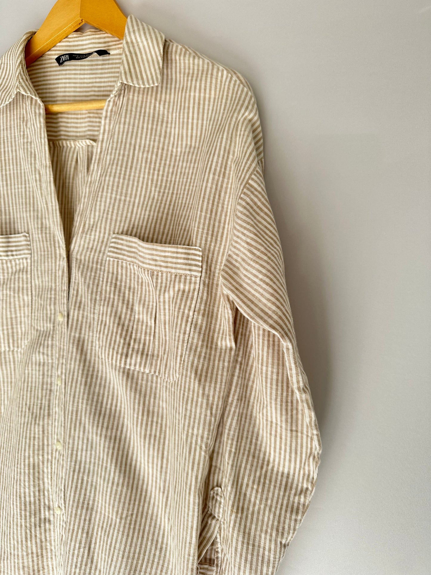 Zara · Camisa listrada