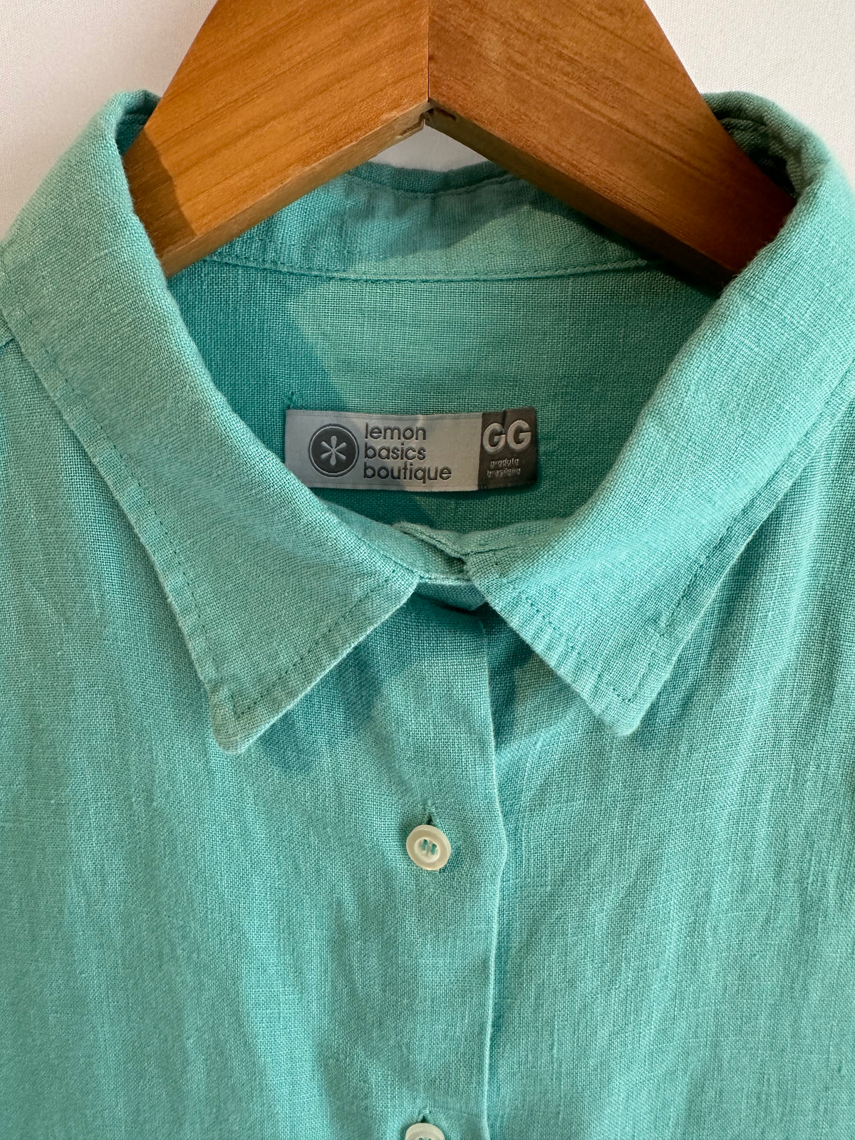 Lemon Basics · Camisa curta – azul – Tam. GG