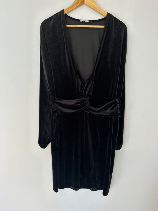 Ateen · Vestido curto em veludo cristal