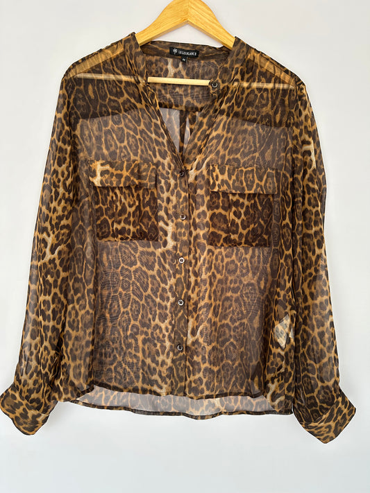 Camisa Animal Print Le Lis Blanc