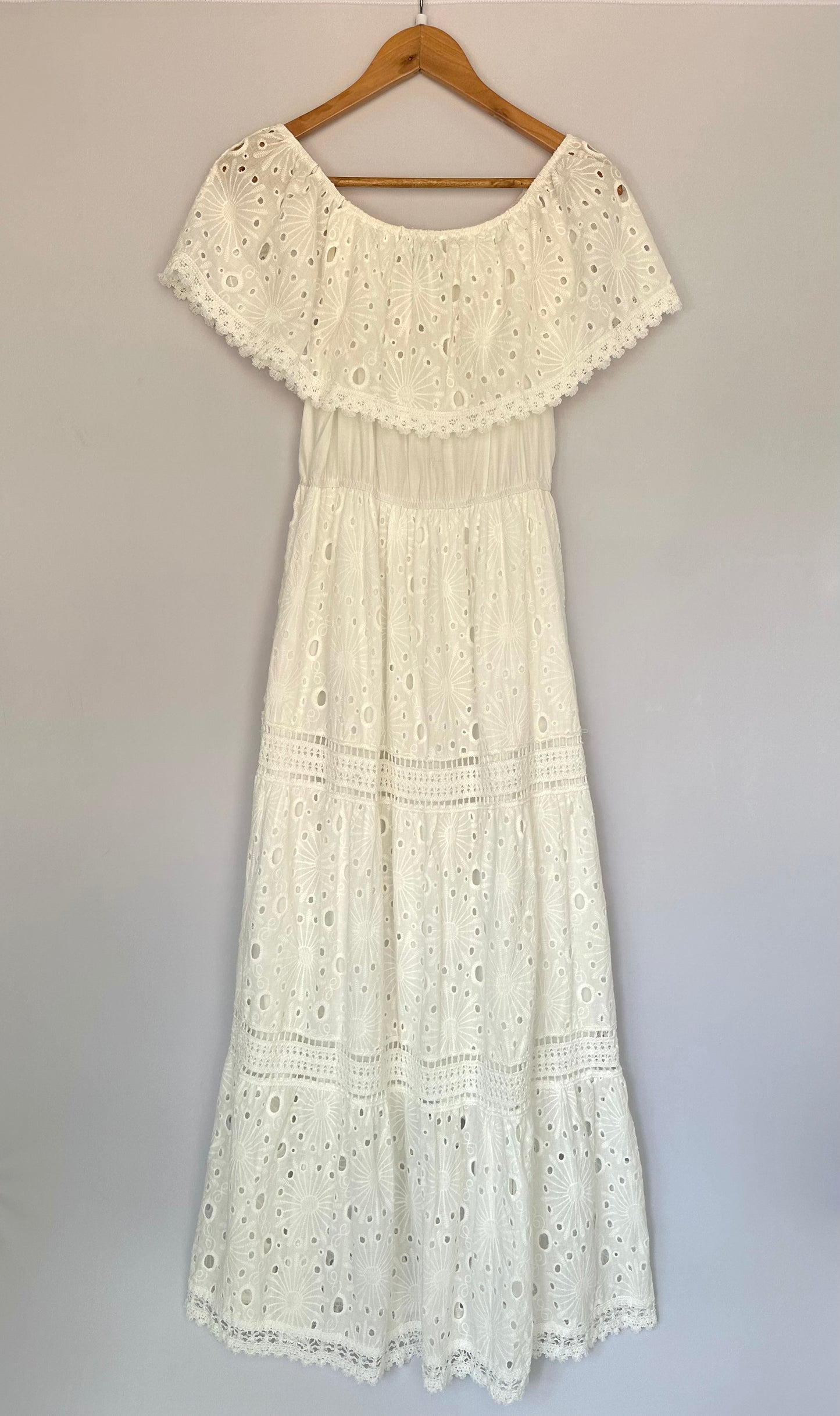 Karina Sterenberg · Vestido longo em laise