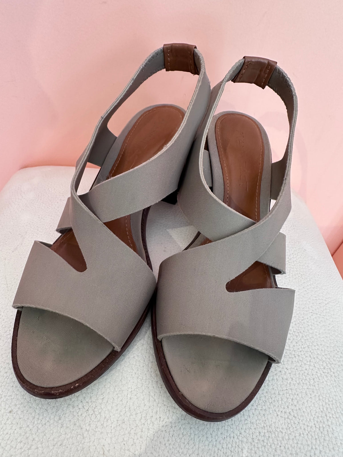 Manufact · Sandália em neoprene 36 – cinza