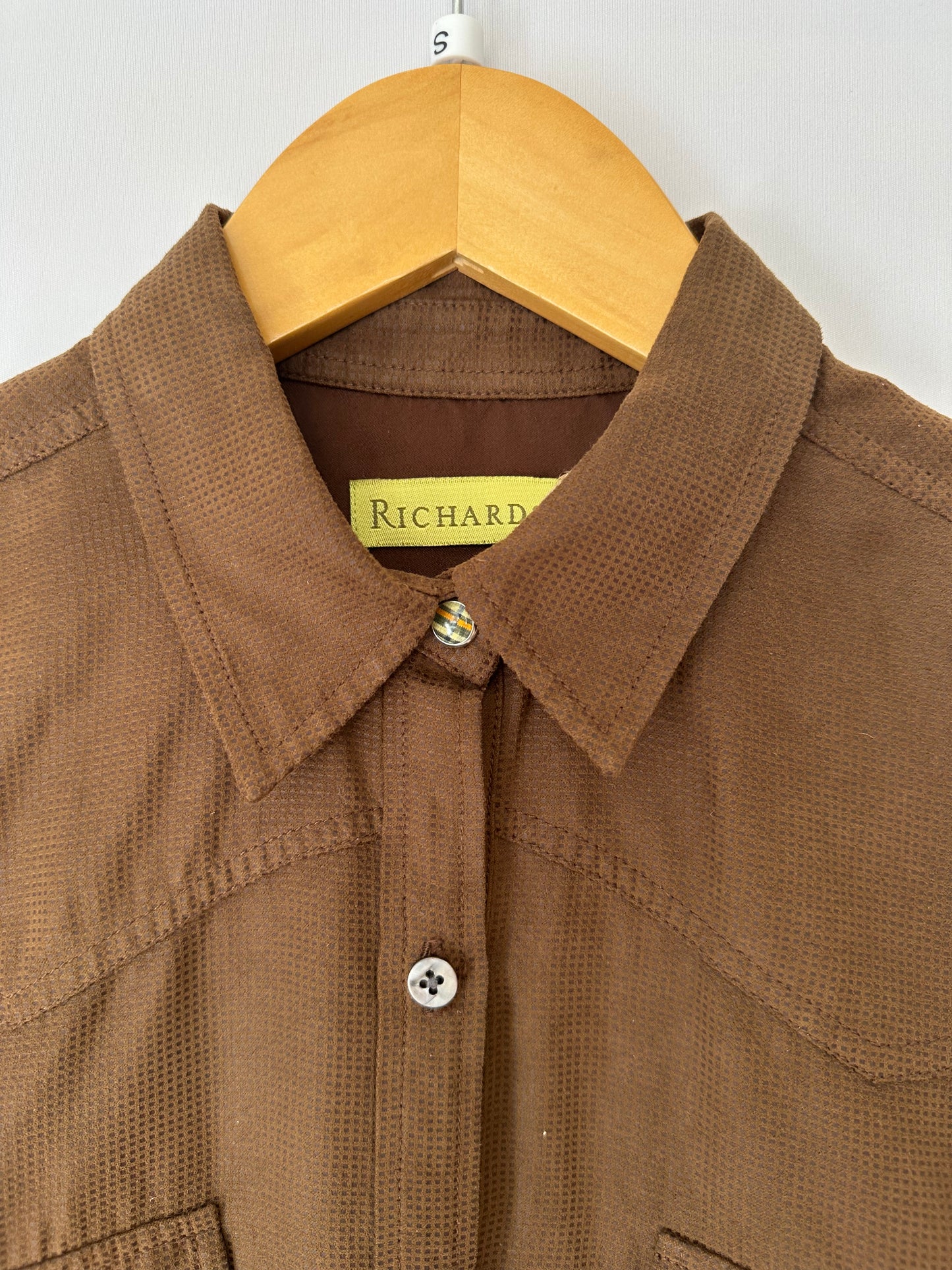 Richards · Camisa em veludo