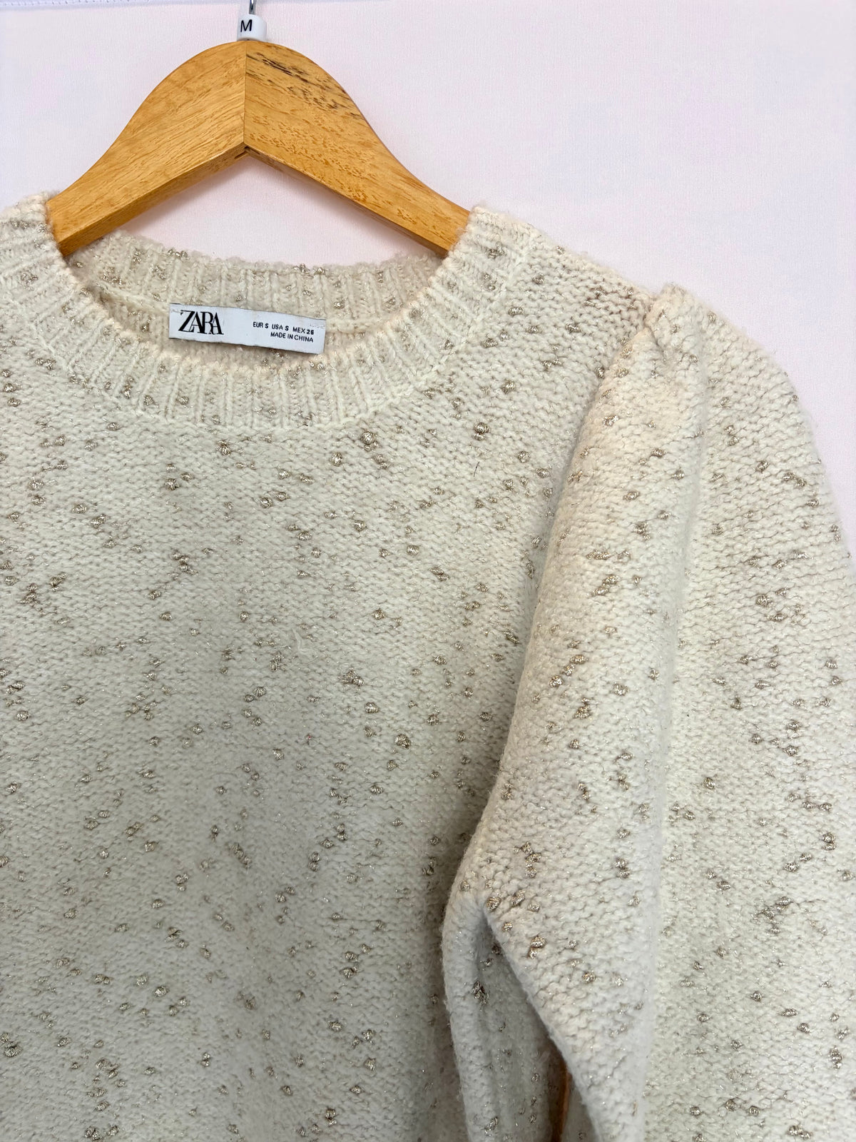 Zara · Blusa em tricô