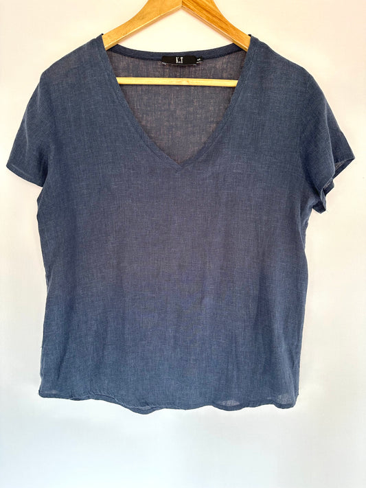 Outra · Blusa básica em linho K&T