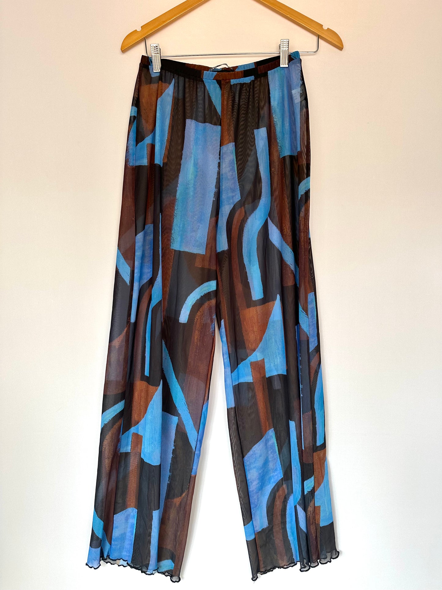 Zara · Calça em micro tule