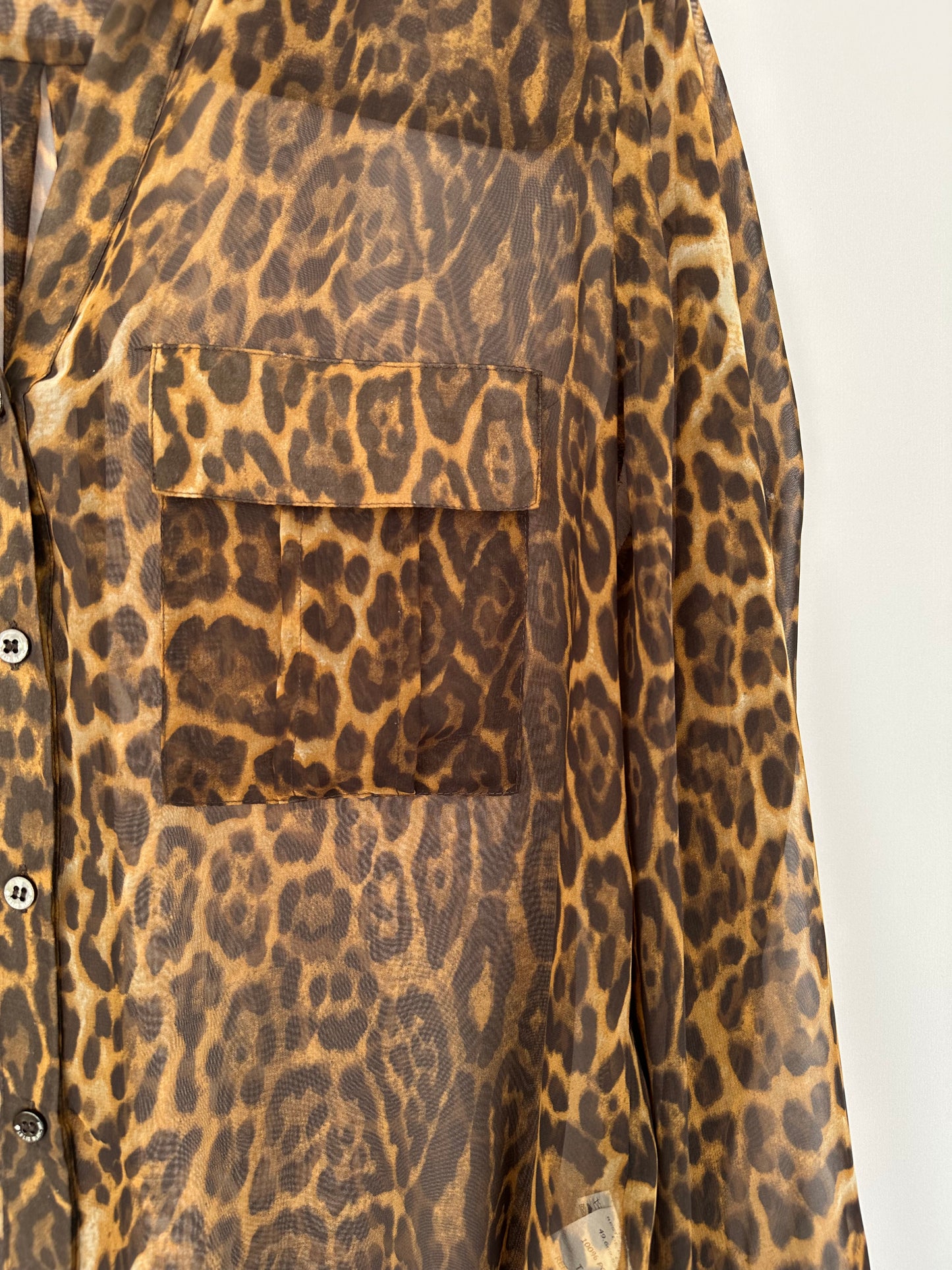 Camisa Animal Print Le Lis Blanc