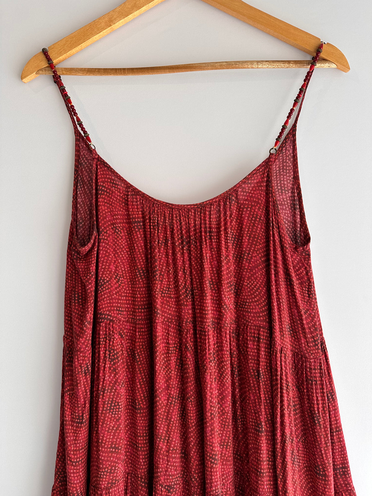 Cia Marítima · Vestido alcinha longo – vinho – Tam. G