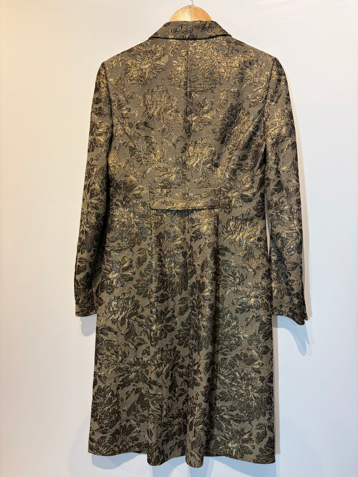 Massimo Dutti · Blazer alongado em jakar