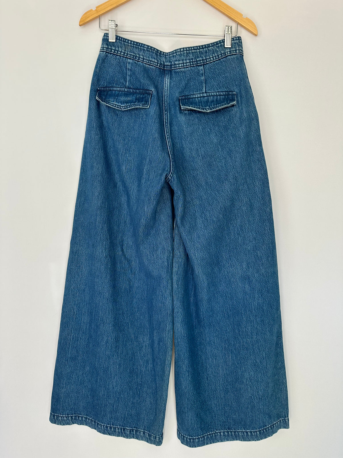 Zara · Calça jeans – lavagem tradicional – Tam. P
