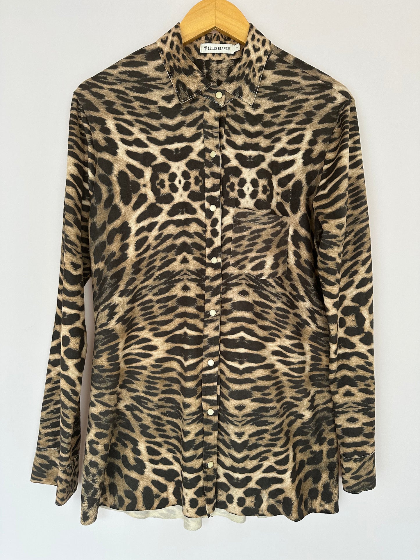 Camisa animal print Le Lis Blanc