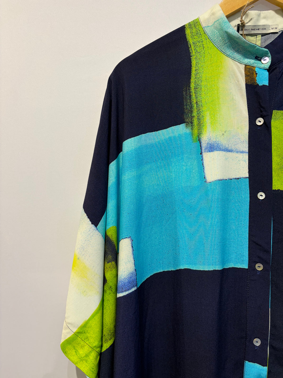 Lenny Niemeyer · Camisa over size manga curta