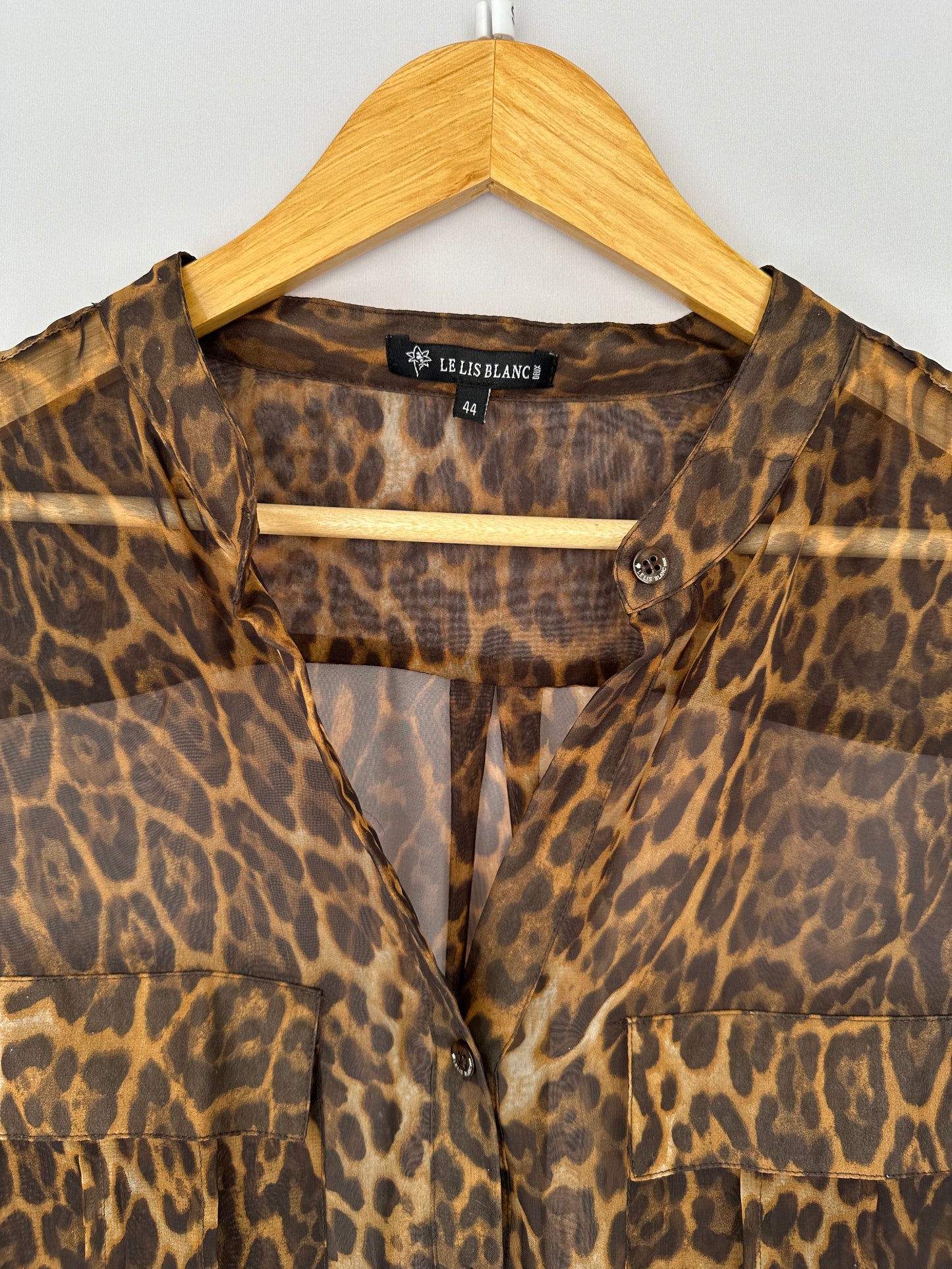 Camisa Animal Print Le Lis Blanc