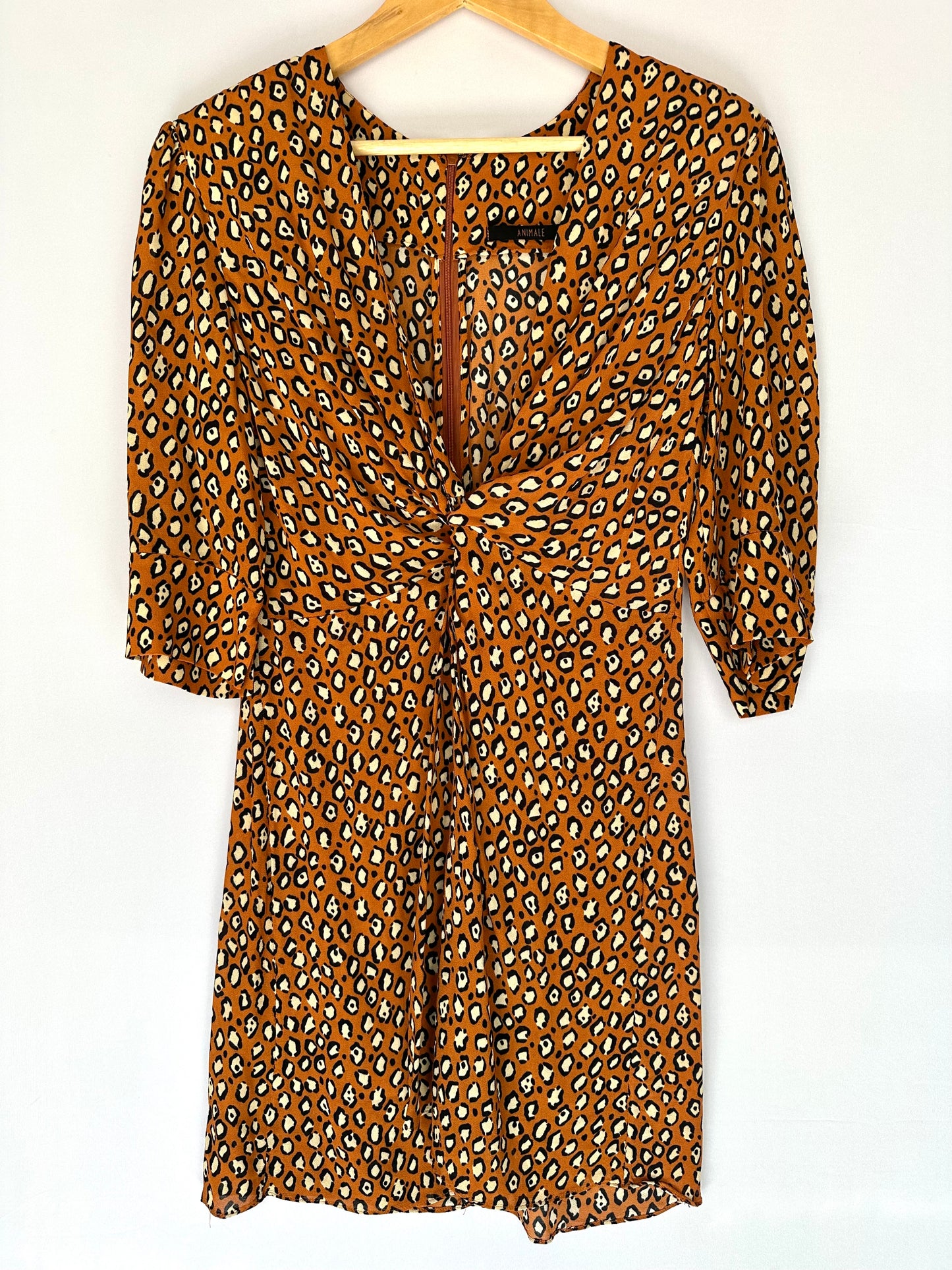 Animale · Vestido curto animal print
