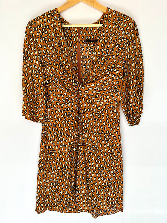 Animale · Vestido curto animal print