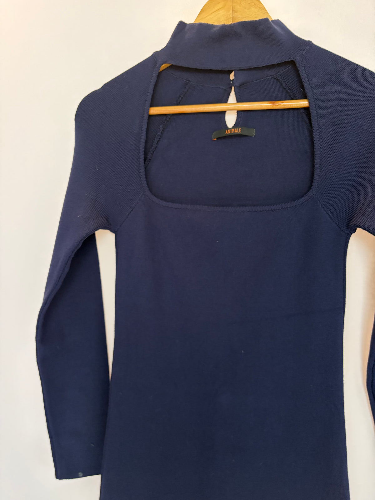 Animale · Vestido mídi com decote