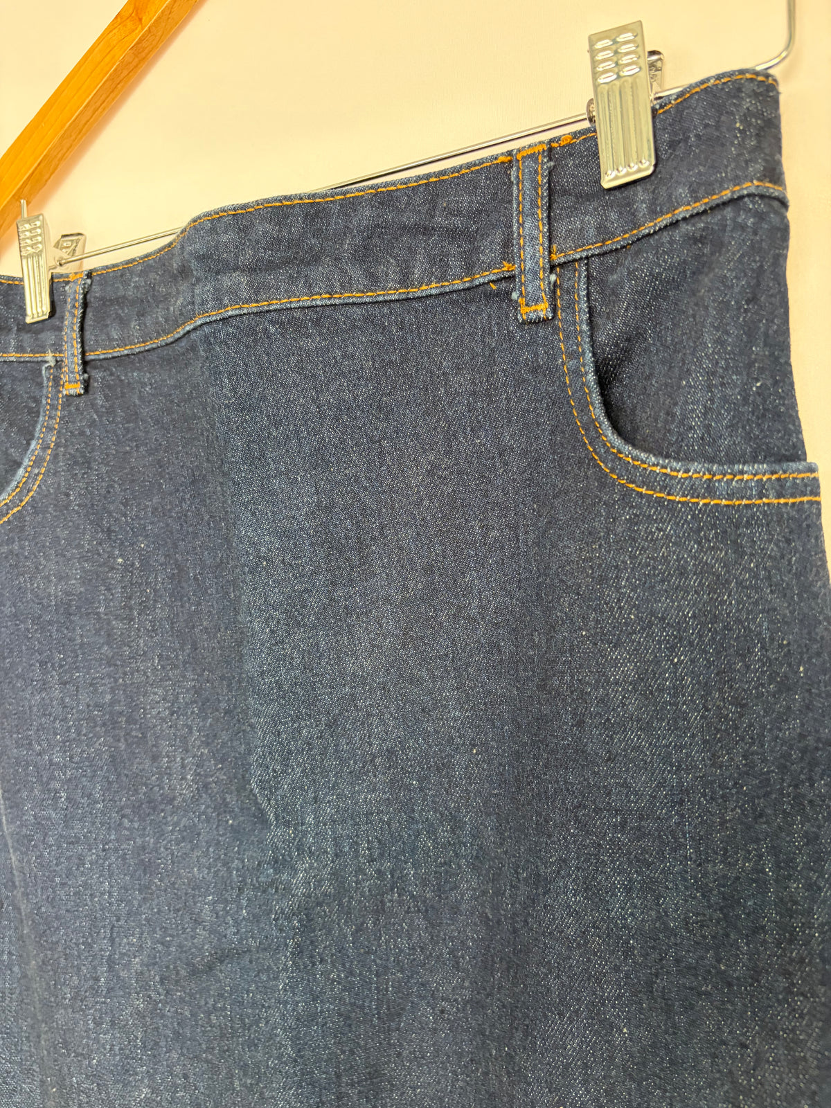 Zara · Saia longa jeans