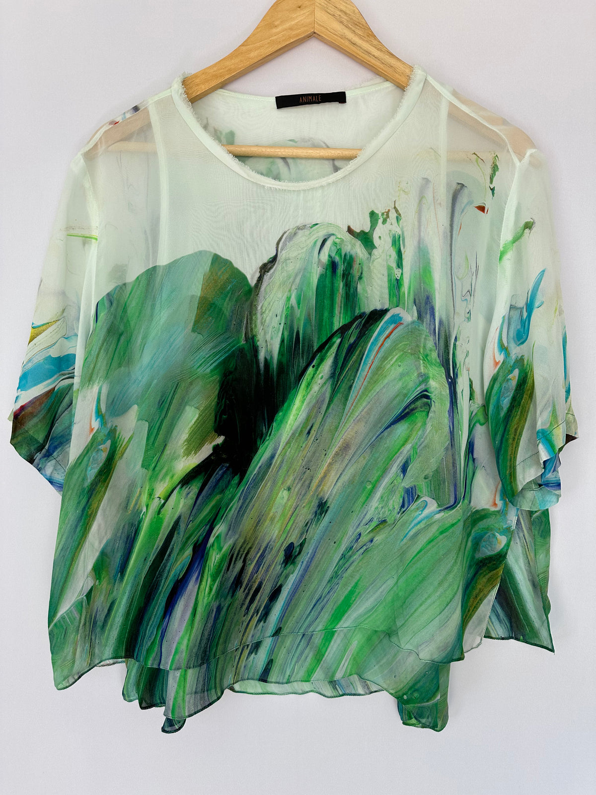 Animale · Blusa soltinha – verde – Tam. P